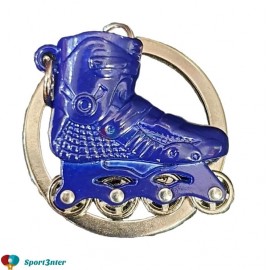 جاکلیدی طرح کفش اسکیت آبی