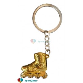 جاکلیدی طرح کفش اسکیت طلایی